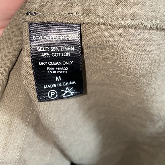 Lush oversized linen jacket - Picture 3 of 4